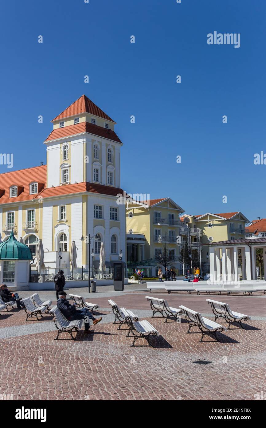 Tower of the Kurhaus hotel in Binz on Rugen island, Germany Stock Photo Alamy Tower of the Kurhaus hotel in Binz on Rugen island, Germany Stock Photo Alamy