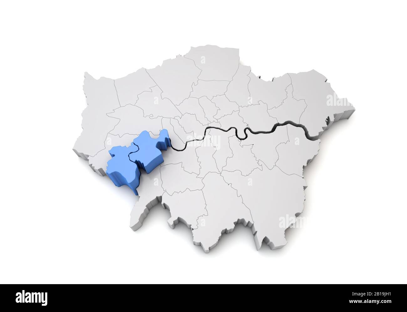 Map of london thames hires stock photography and images Alamy