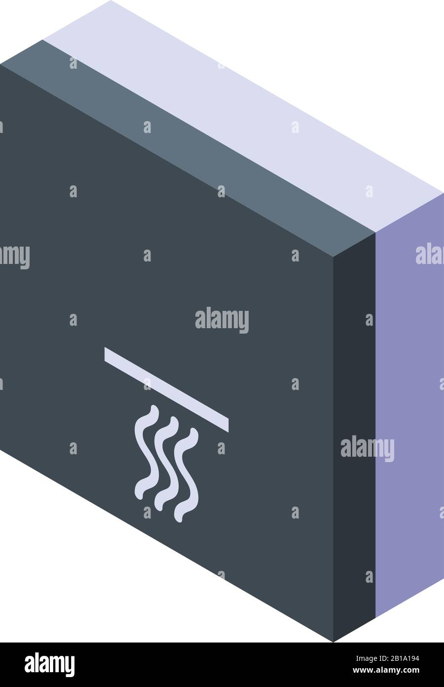 Dryer icon, isometric style Stock Vector