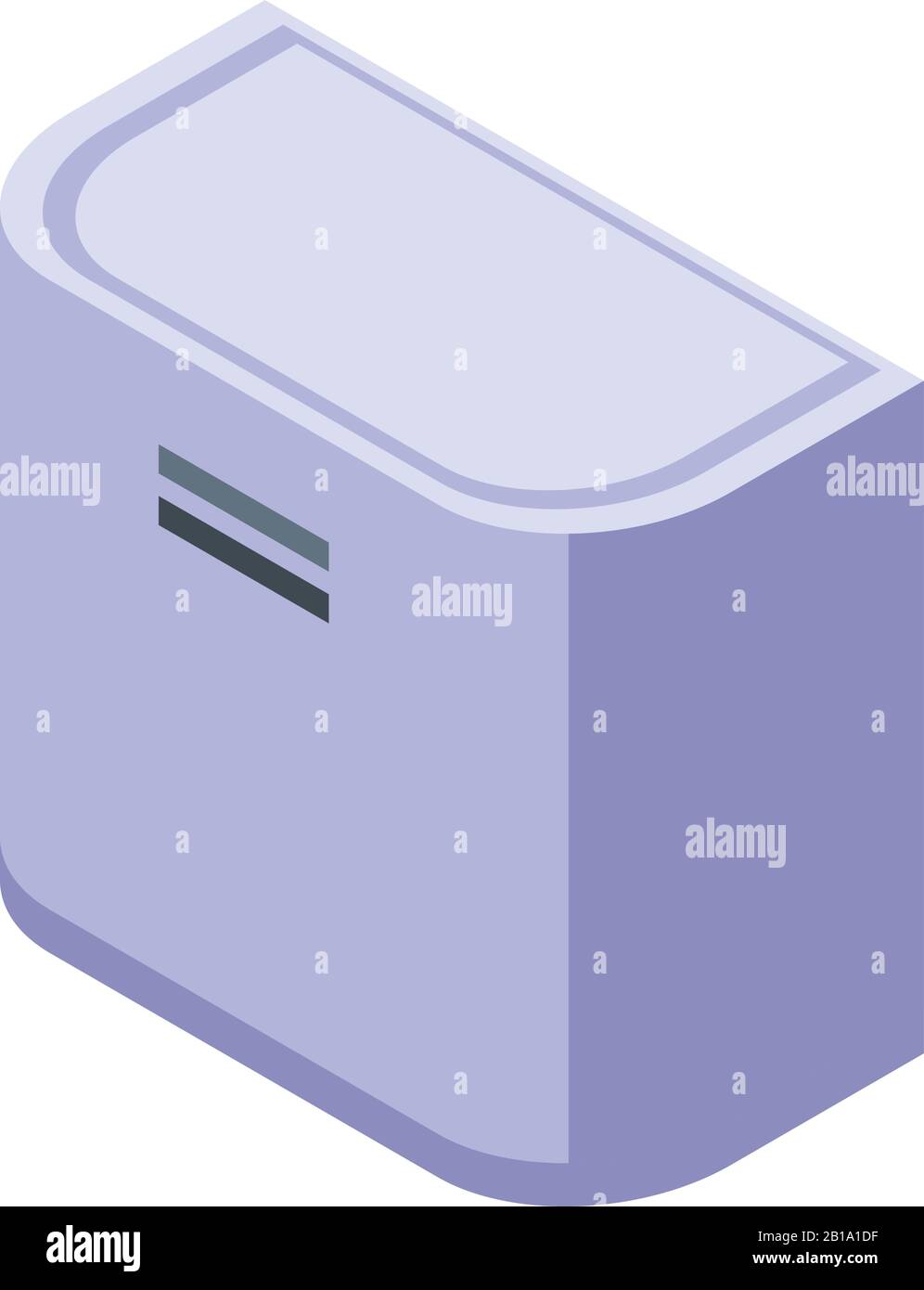 Hand dryer icon, isometric style Stock Vector