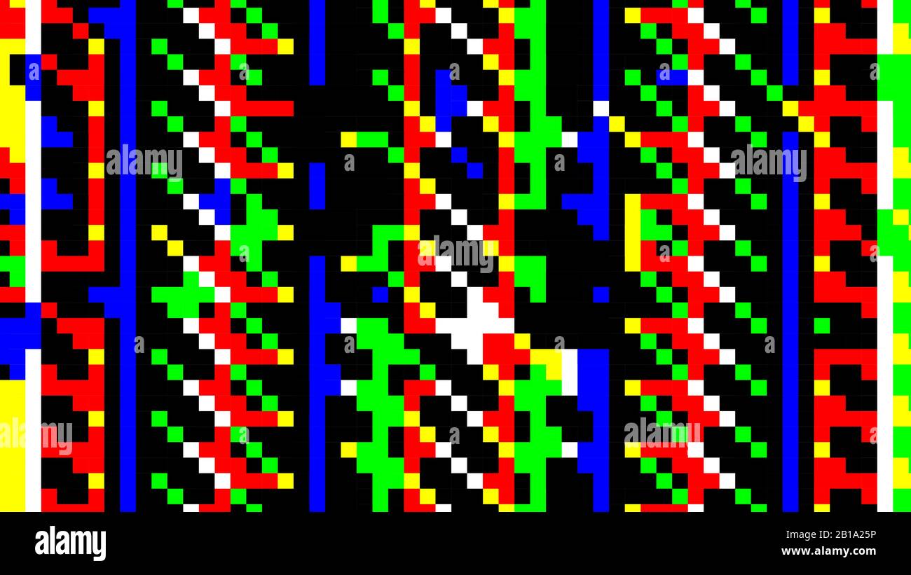 Pixel screen, glitch background, noise vector texture, digital abstract ...