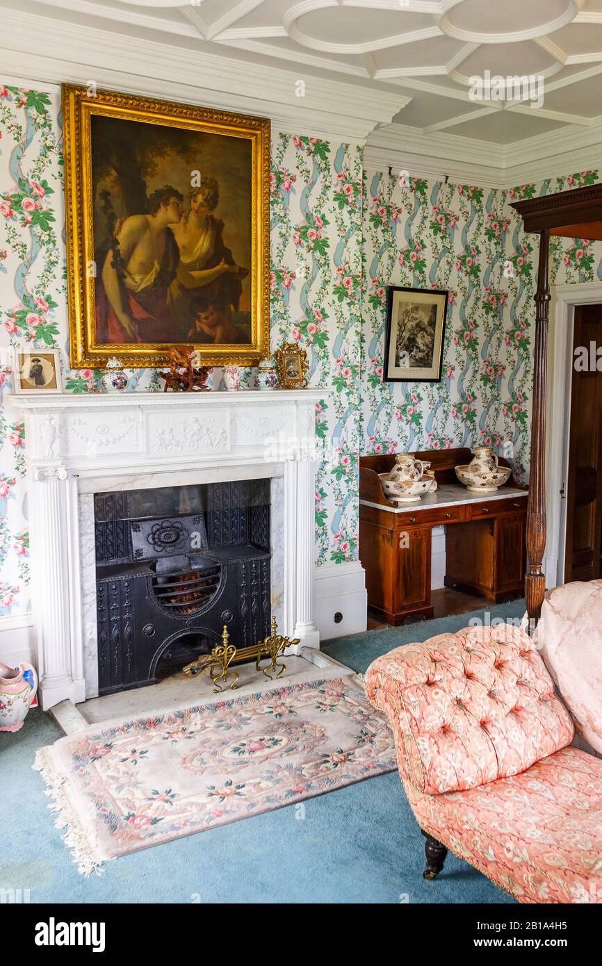 Interior Of An Old Castle Room Stock Photo Alamy