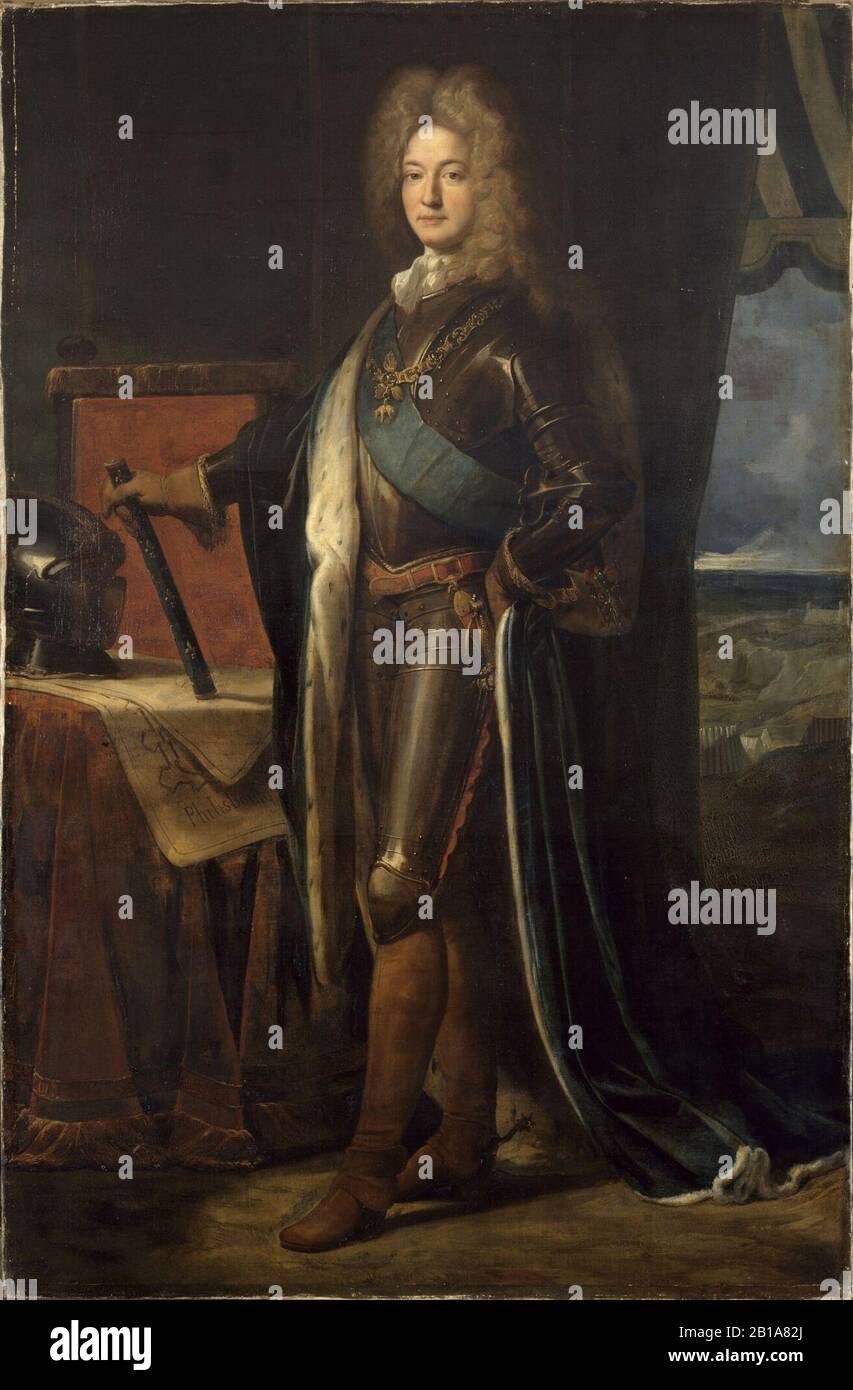 Féron Adrien Maurice de Noailles (16781766) MV 1082 Stock Photo