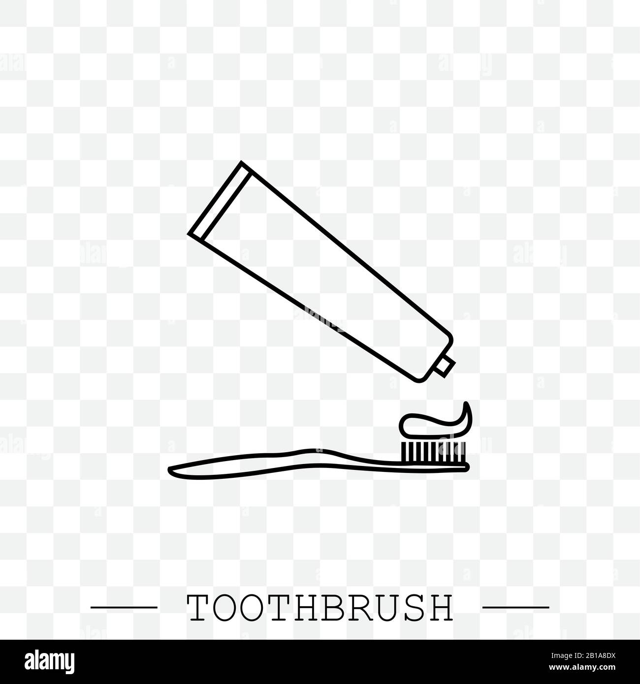 Туба зубной пасты векторе
