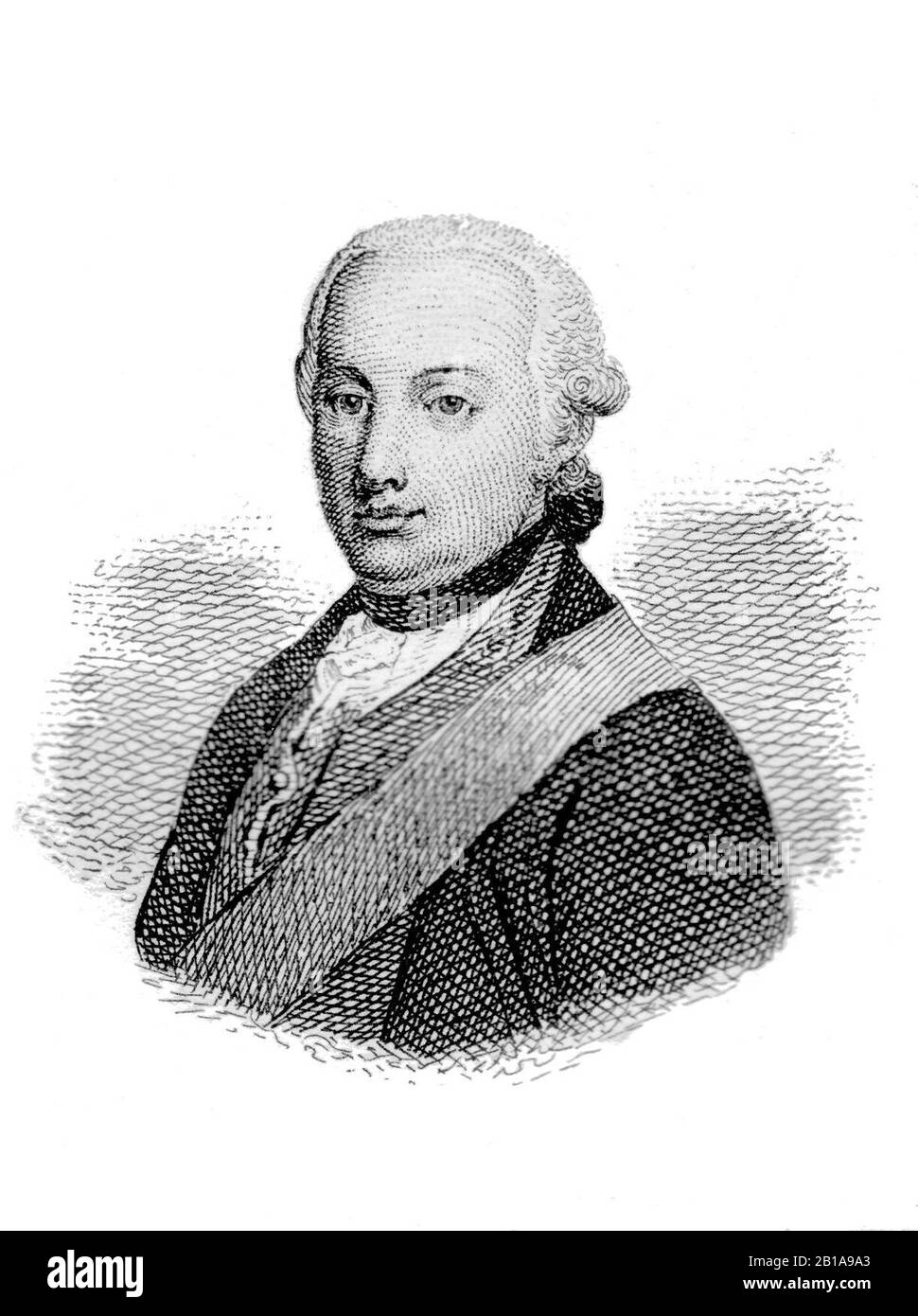 Frédéric Guillaume II de Prusse Stock Photo Alamy