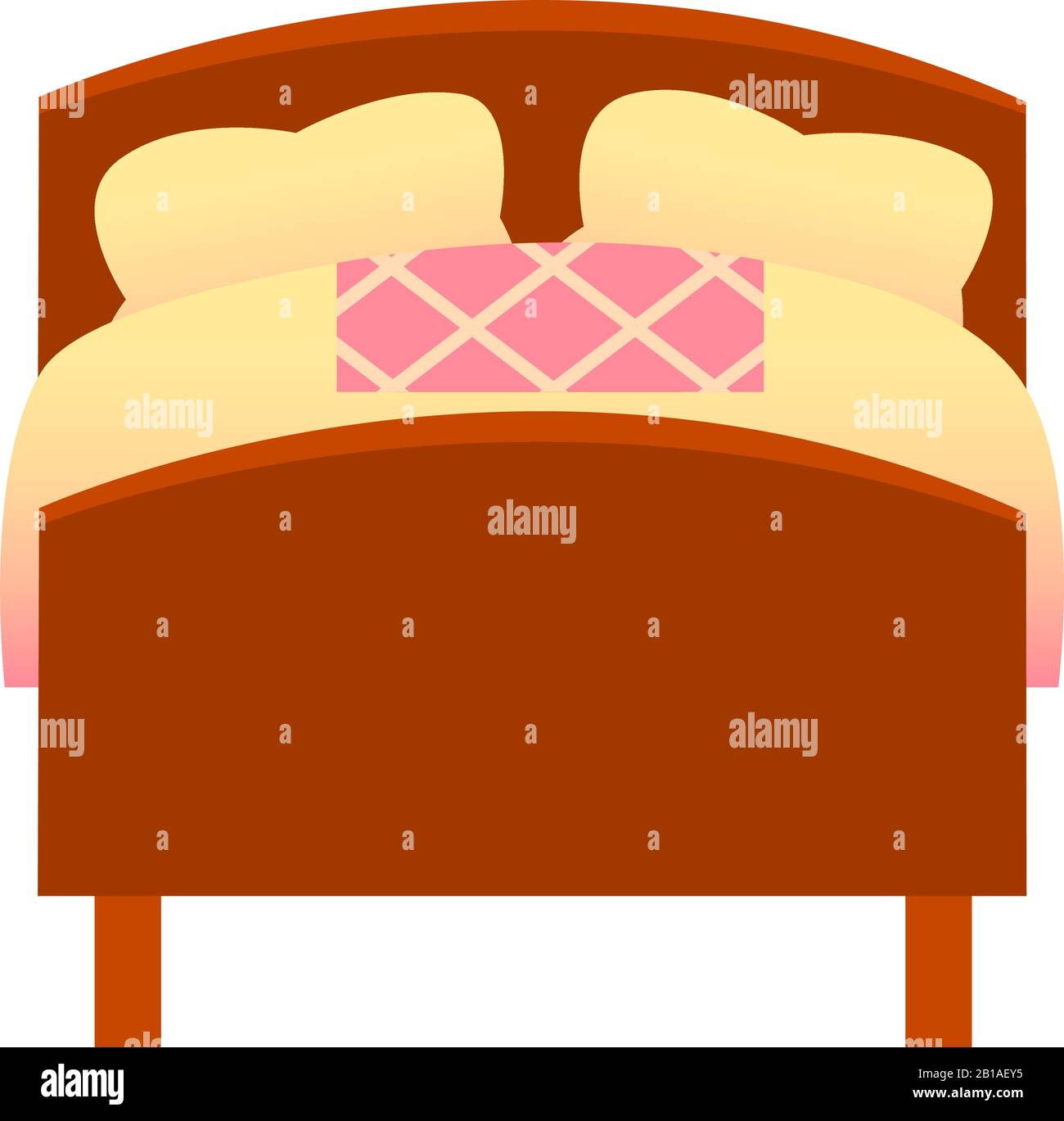 Plain bed Cut Out Stock Images & Pictures - Alamy