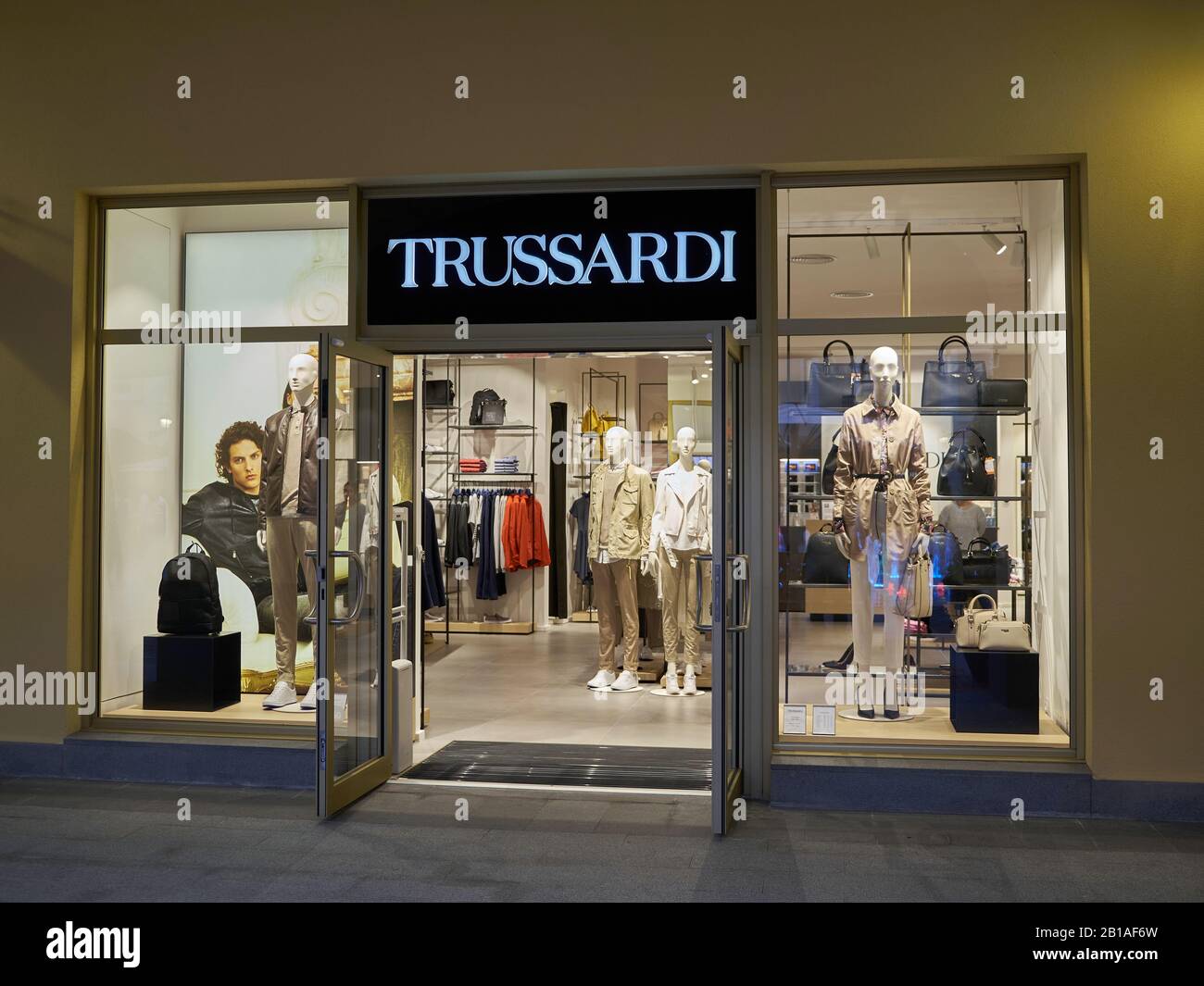 Trussardi brand hi-res stock photography and images - Alamy
