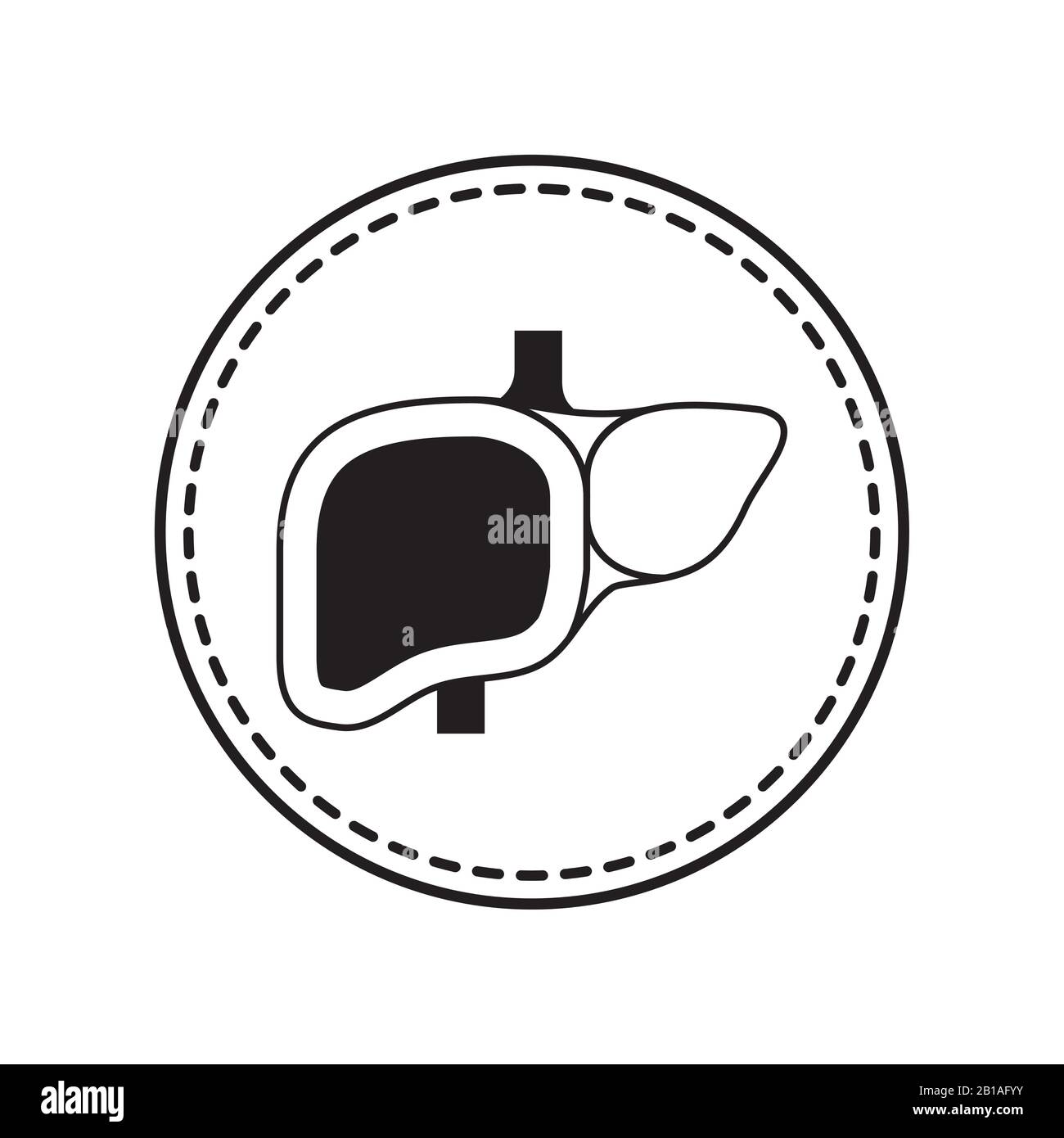 Liver shape Black and White Stock Photos & Images - Alamy
