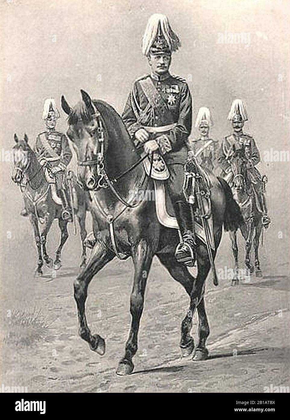 Friedrich August nach einem Gemälde von Rudolf Trache Stock Photo Alamy