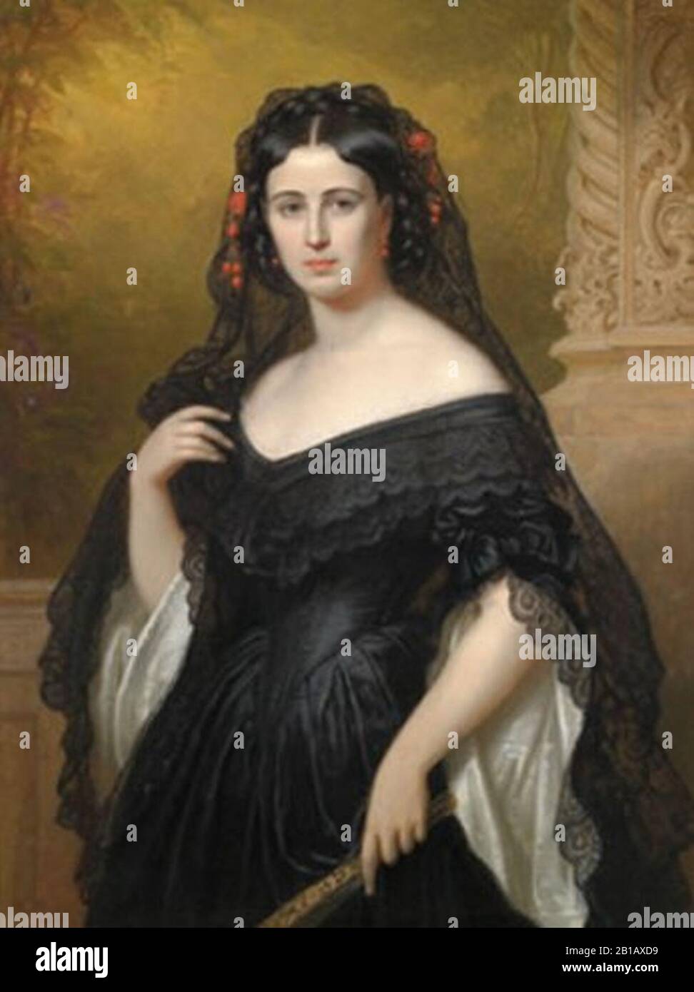 Friedrich Dürck Henriette Mendel Stock Photo Alamy