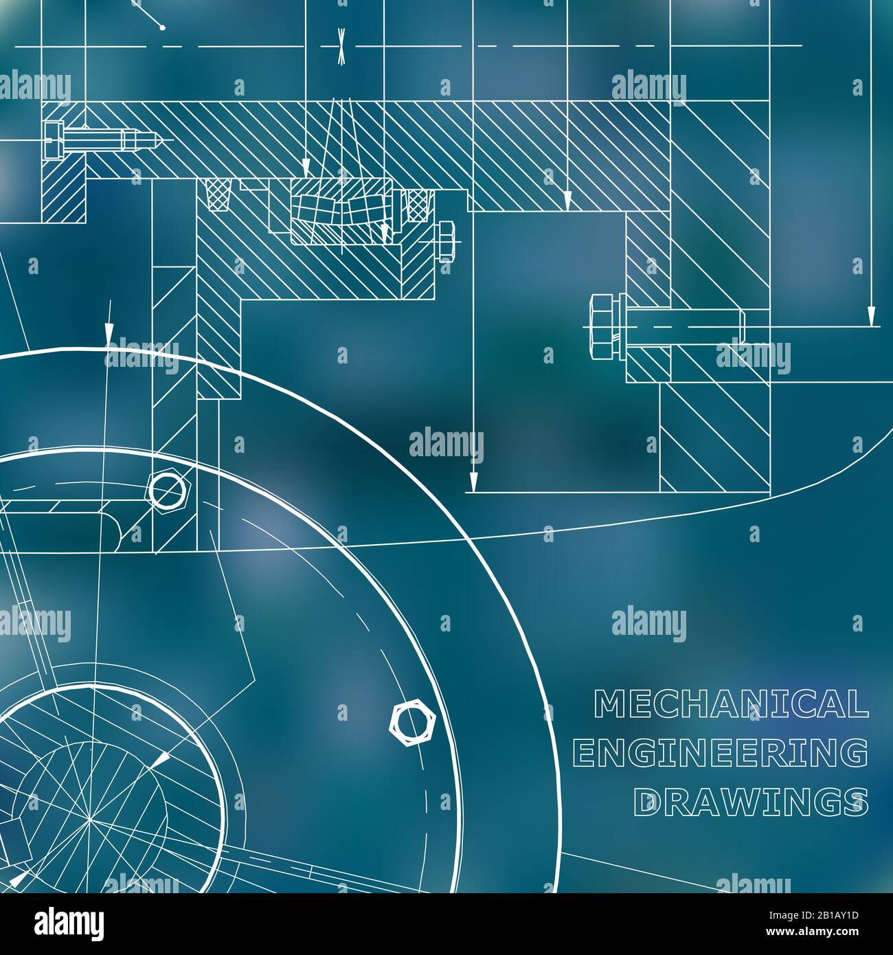 Engineering Style Background Pattern Drafting gear Stock Vector Images - Alamy