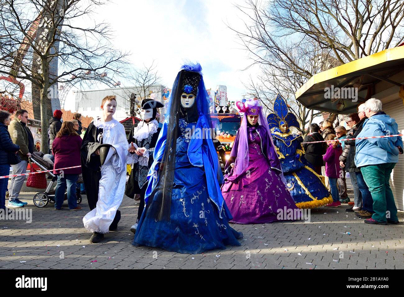 Vienna, Austria, Carnival parade in the Vienna Prater Stock Photo Alamy