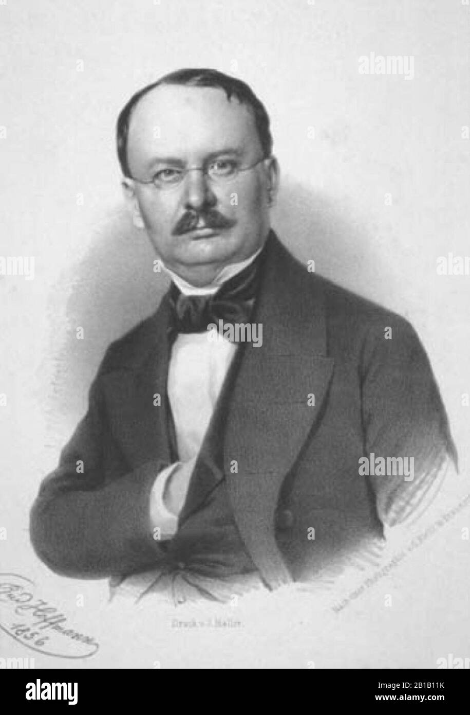 Friedrich Julius Otto 1856 Stock Photo Alamy