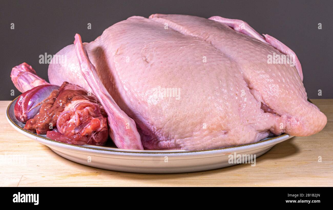 A Whole Raw Uncooked Duck With Giblets Resting On A Plate Prior To Cooking Stock Photo Alamy A Whole Raw Uncooked Duck With Giblets Resting On A Plate Prior To Cooking Stock Photo Alamy