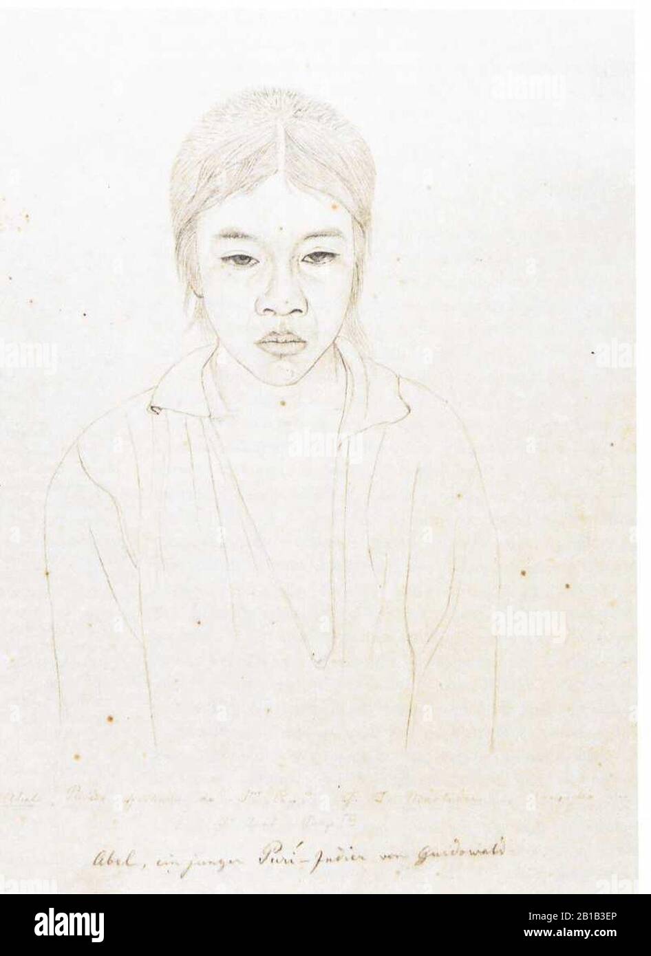Friedrich Sellow Abel 1819 Stock Photo Alamy