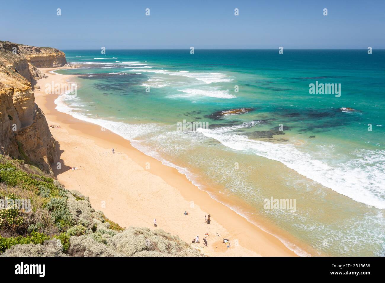 Gibson Steps Beach, The Twelve Apostles, Port Campbell National Park, Western District, Victoria, Australia Stock Photo