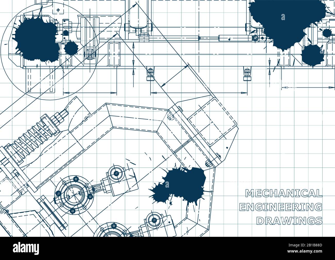 Computer aided design systems. Blueprint, scheme, plan, sketch ...
