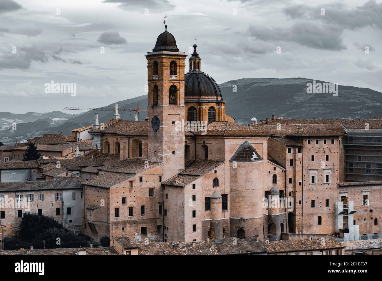 Dome of the cathedral of urbino hi-res stock photography and images - Alamy