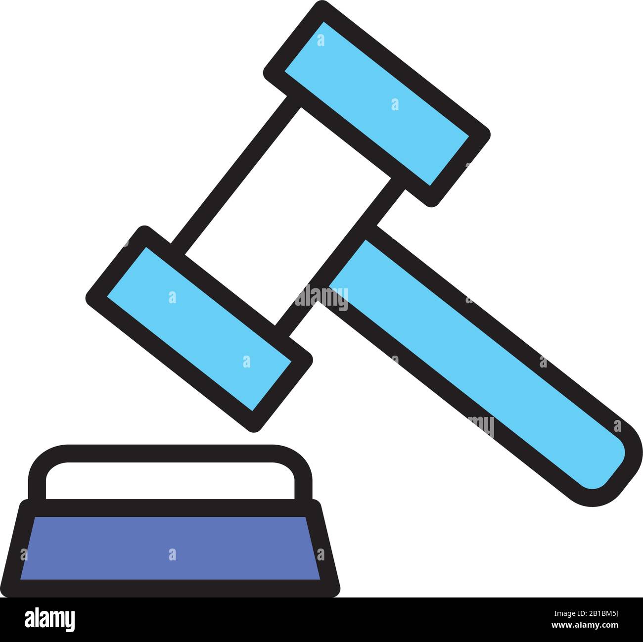 Civil rights line icon Cut Out Stock Images & Pictures - Alamy