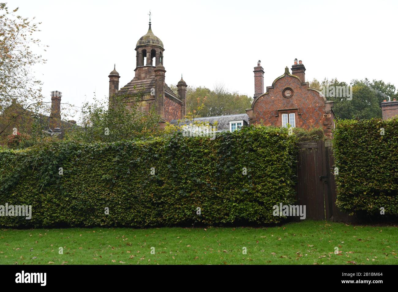 Keele University Clock House, Keele, Staffordshire, England UK Stock