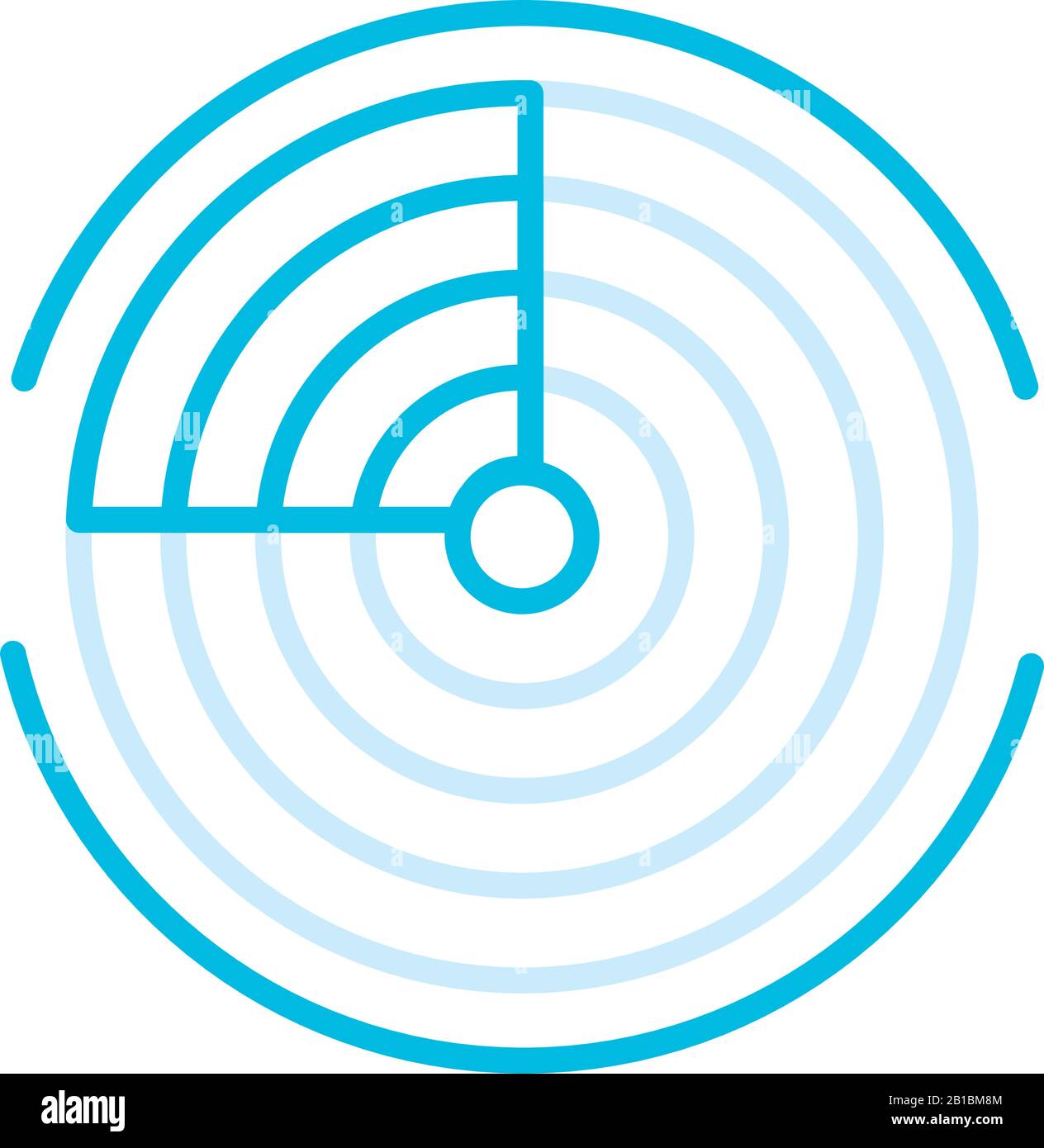 circle with lines line style icon design, futuristic virtual technology ...