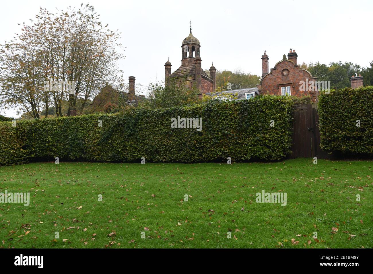 Keele University Clock House, Keele, Staffordshire, England UK Stock