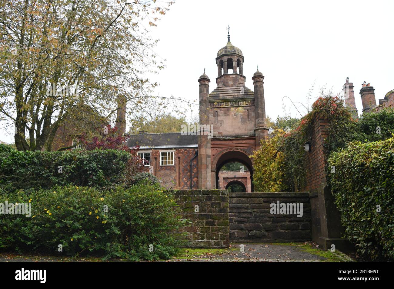 Keele University Clock House, Keele, Staffordshire, England UK Stock