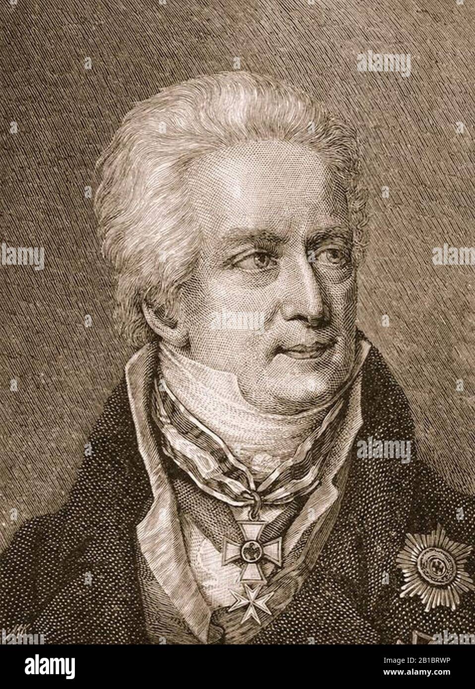 Fuerst karl august von hardenberg Stock Photo Alamy