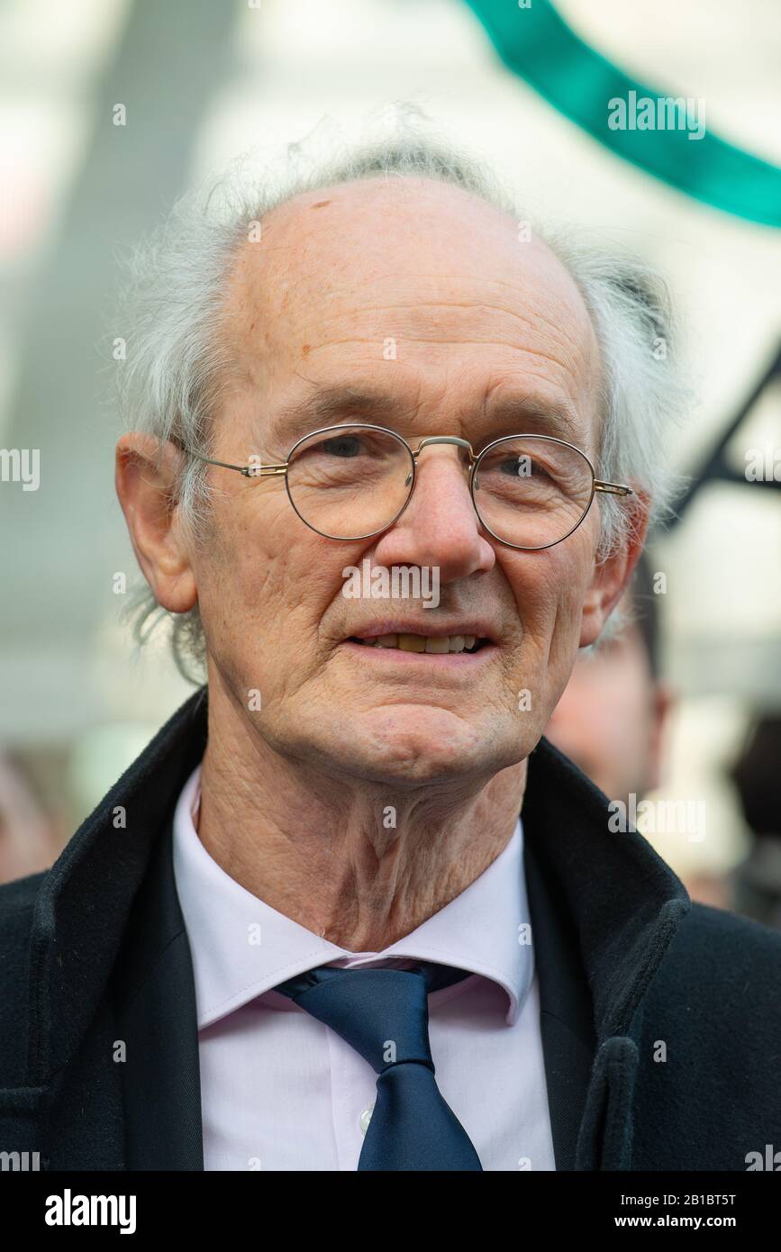 John Shipton Father Of Julian Assange At A Rally In Protest Of Wikileaks Founder Julian Assange S Extradition To The Usa Prior The Court Hearing Stock Photo Alamy