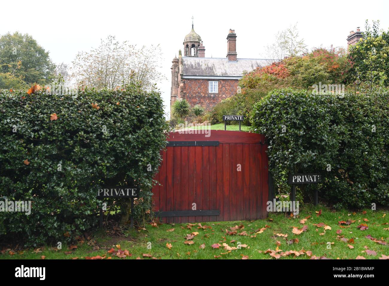 Keele University Clock House, Keele, Staffordshire, England UK Stock