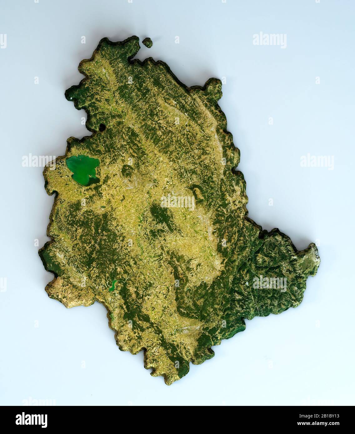 Satellite View Of The Umbria Region Italy 3d Render Physical Map Of Umbria Plains Mountains Lakes Mountain Range Of The Apennines Stock Photo Alamy