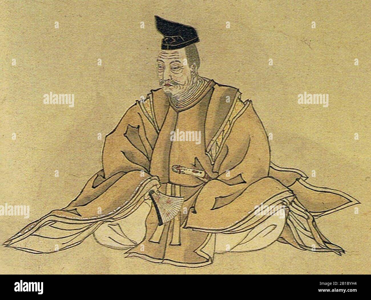 Fujiwara no Kiyohira Stock Photo Alamy