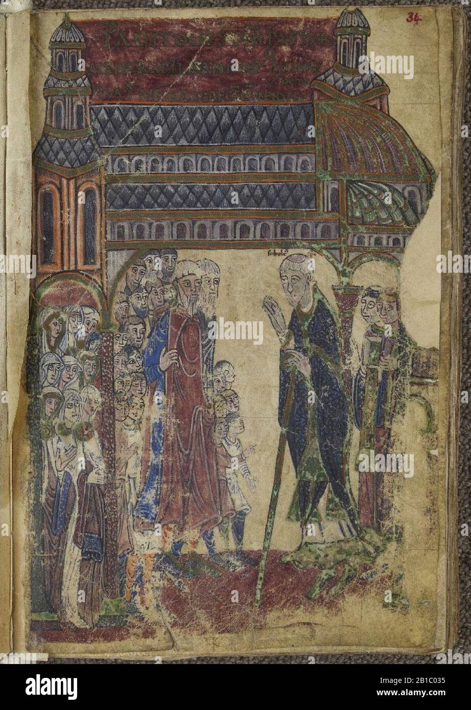 Fulbert de Chartres Stock Photo - Alamy