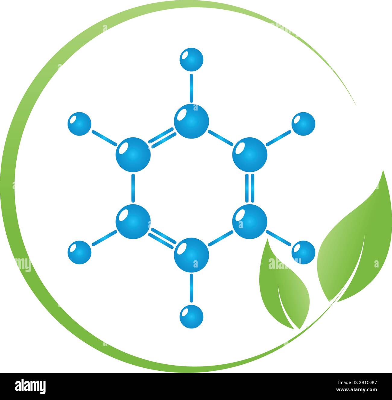 Molecule Atom Logo Chemistry Science Laboratory Stock Vector Image Art Alamy