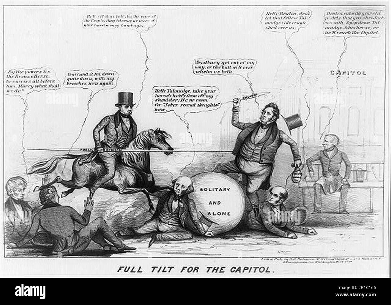 Full tilt for the Capitol Stock Photo Alamy