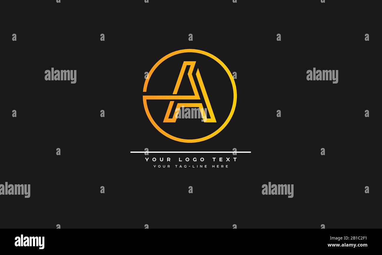 Abstract Letter A Alpha Logo Design Vector Stock Vector Image & Art - Alamy