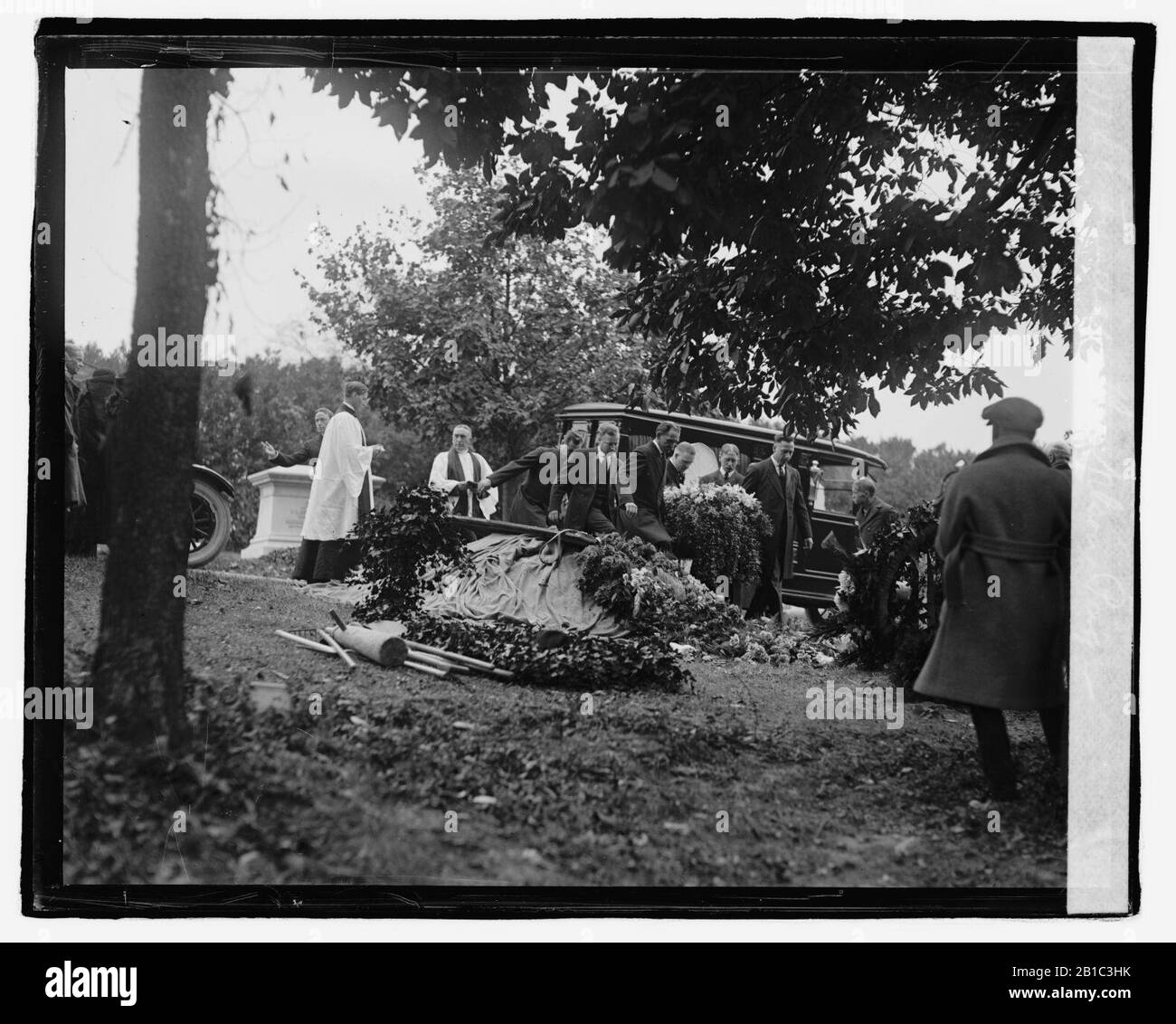 Funeral, Thos. Nelson Page, (11-4-22) Stock Photo