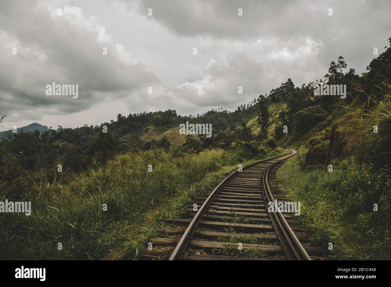 Rail Track Scene Rail Road Track Scene High Resolution Stock Photography and Images - Alamy