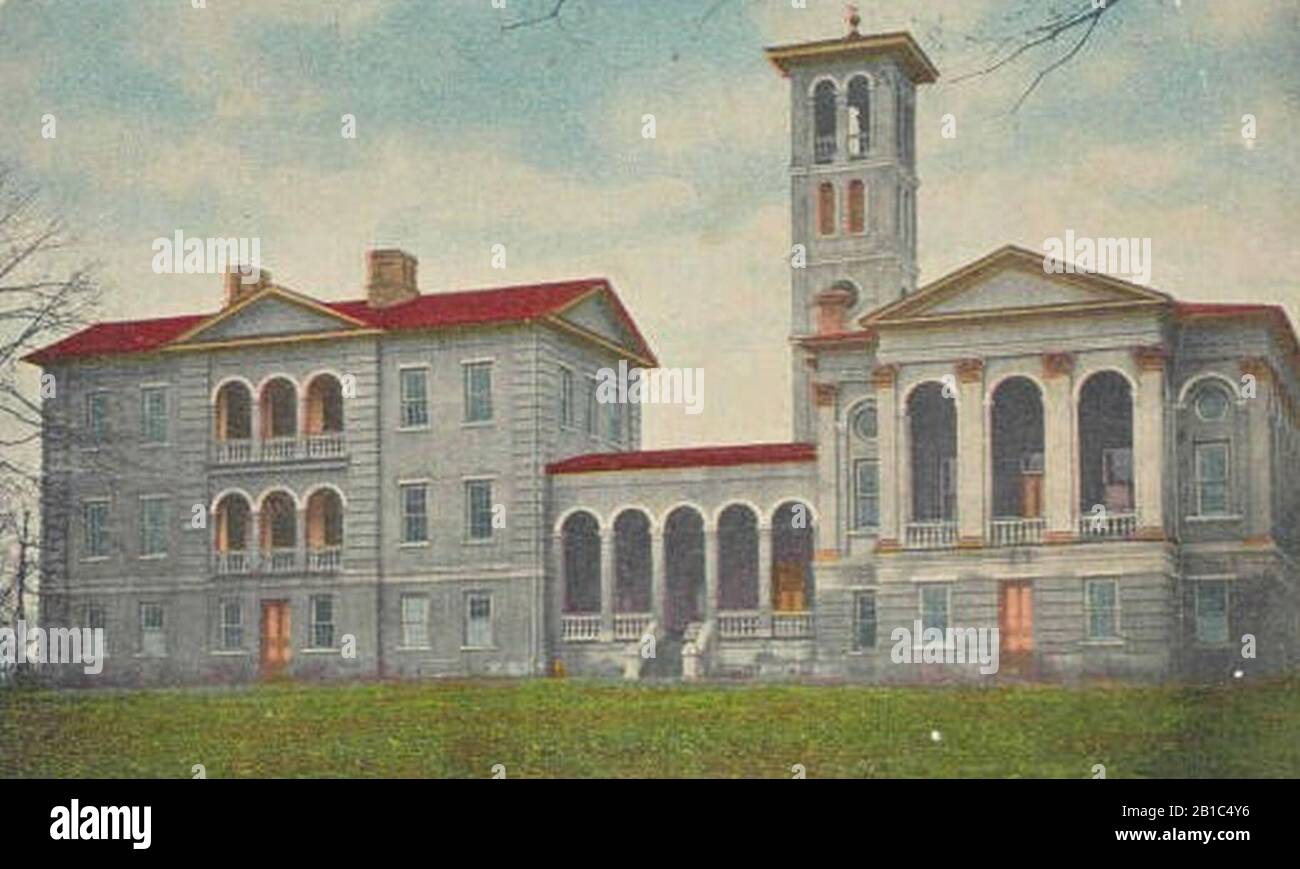 Furman University old campus Greenville South Carolina Stock Photo