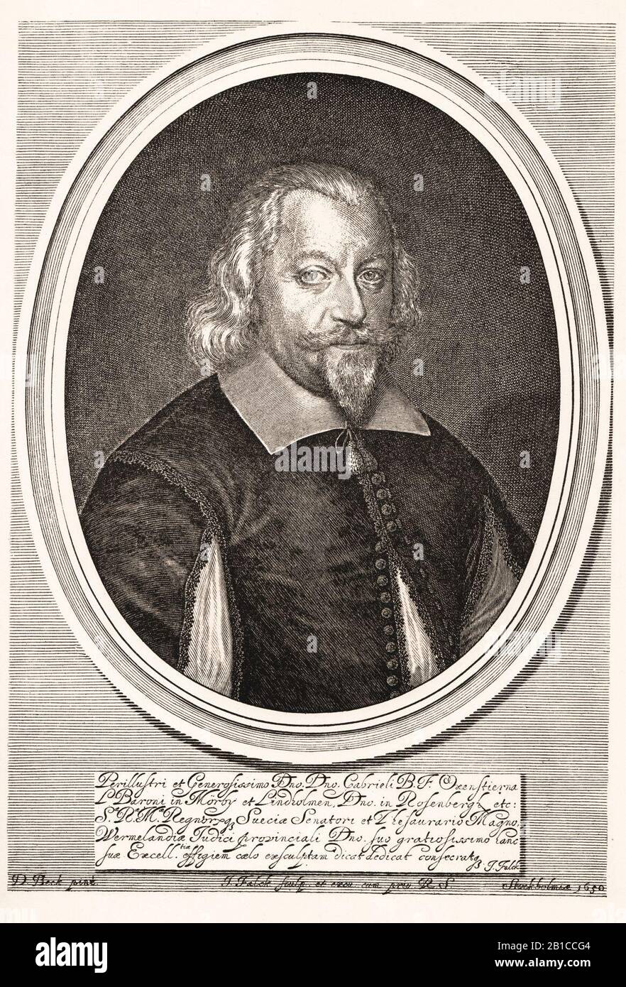 Gabriel Bengtsson Oxenstierna SP081 Stock Photo Alamy