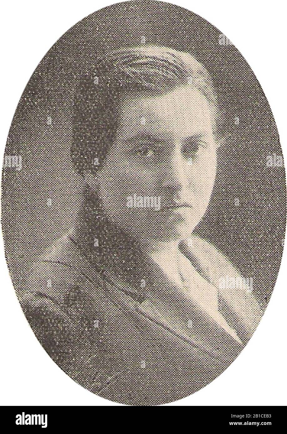 Gabriela Mistral 1925. Stock Photo