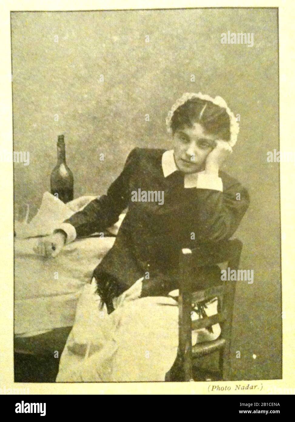 Gabrielle Réjane Germinie Lacerteux Stock Photo Alamy