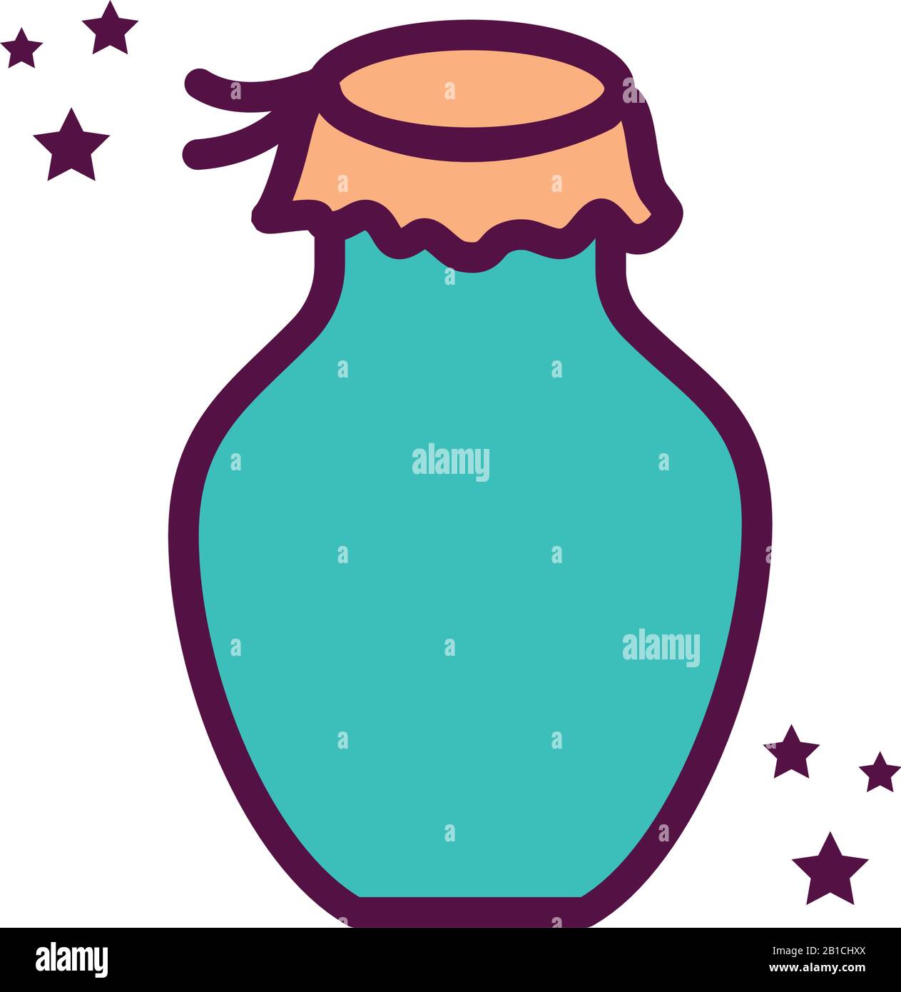 Isolated milk bottle line and fill style icon vector design Stock ...