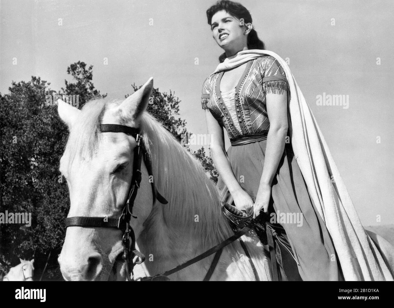 Dawn Addams, Publicity Still from the Film, 'Khyber Patrol', United Artists, 1954 Stock Photo