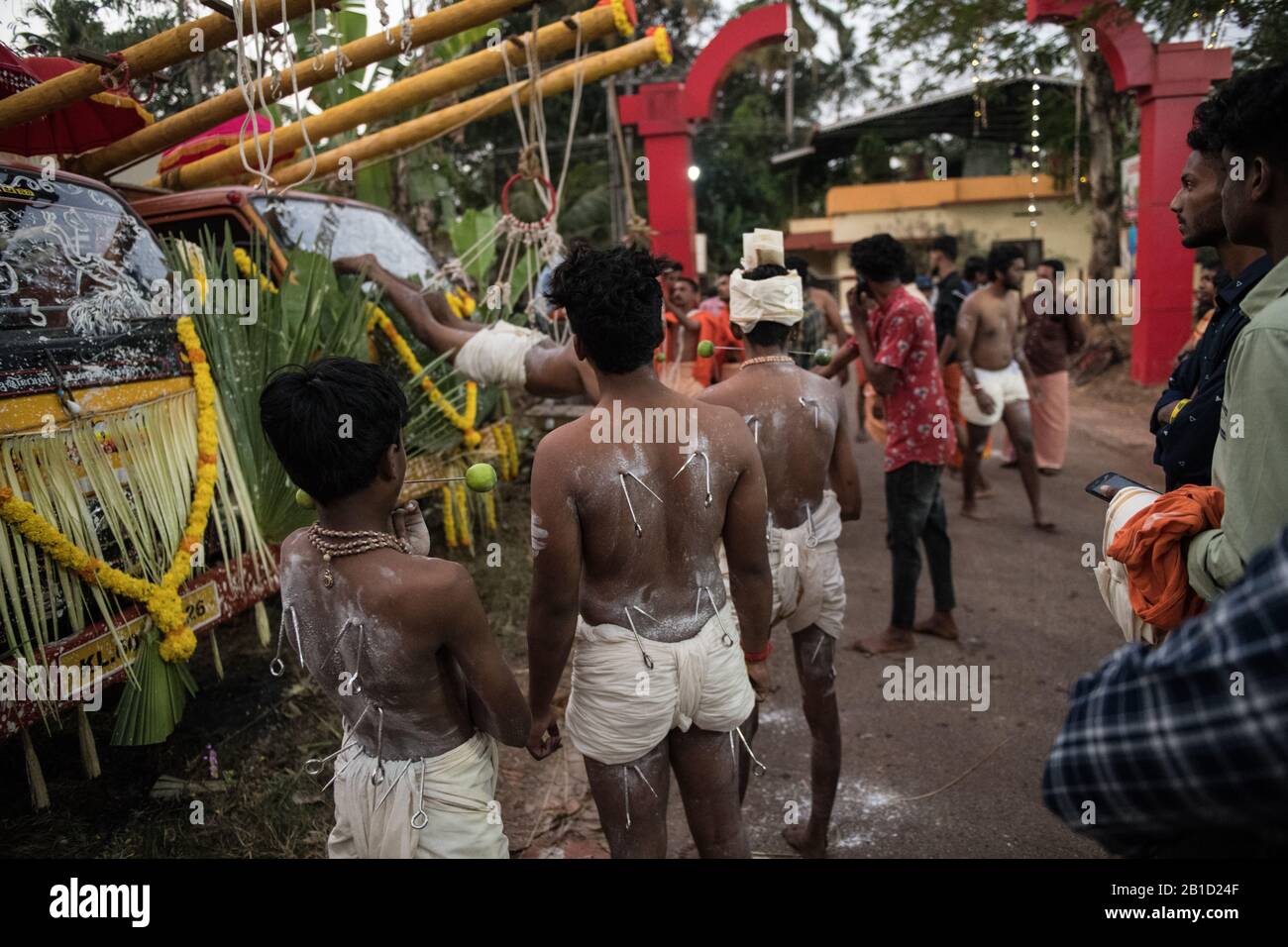 Body piercing suspension hires stock photography and images Alamy