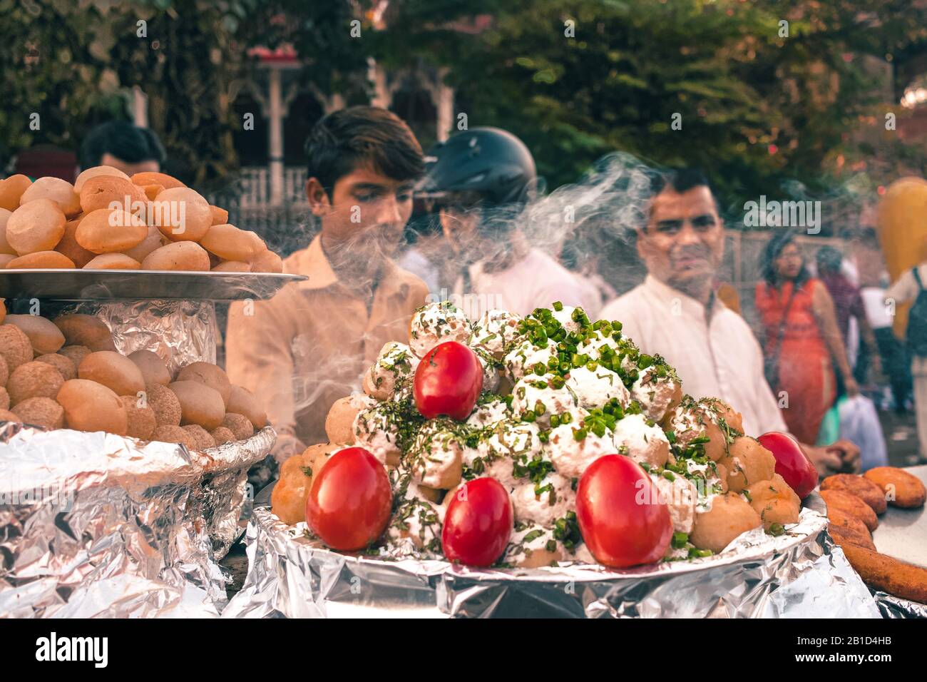 India street food Stock Photo