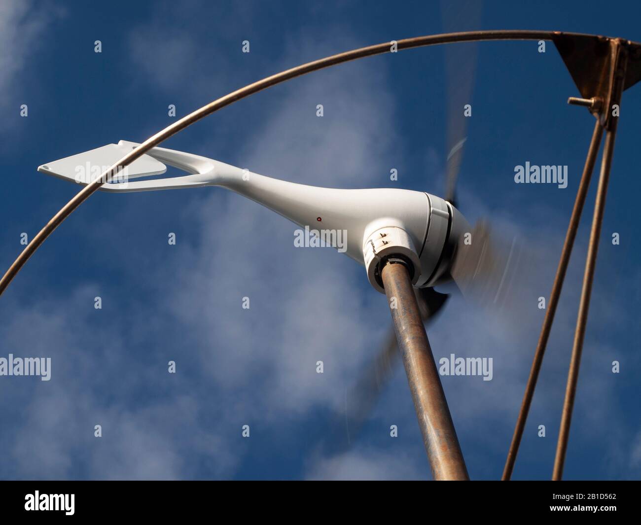 Wind generator generating alternative energy in a nautical and marine