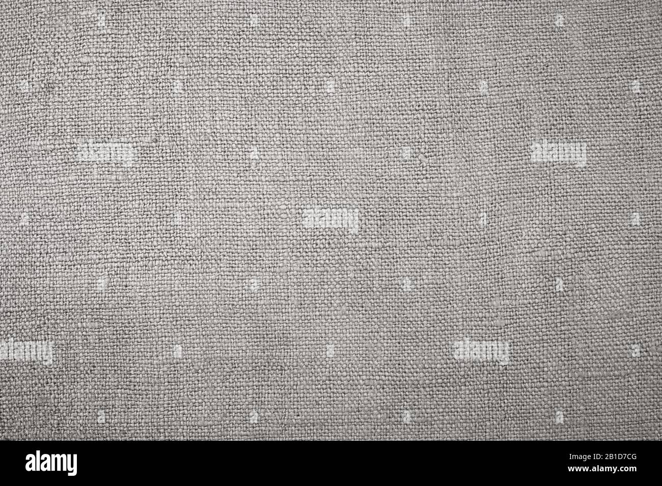 Gray handmade fabric texture. Abstract background Stock Photo