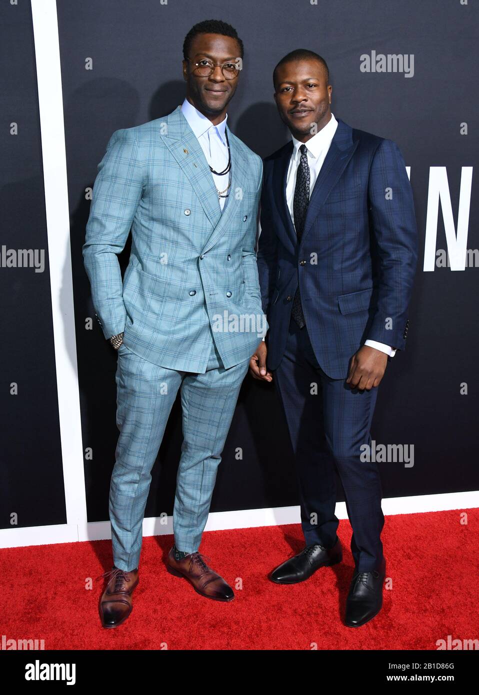 24 February 2020 - Hollywood, California - Aldis Hodge, Edwin Hodge