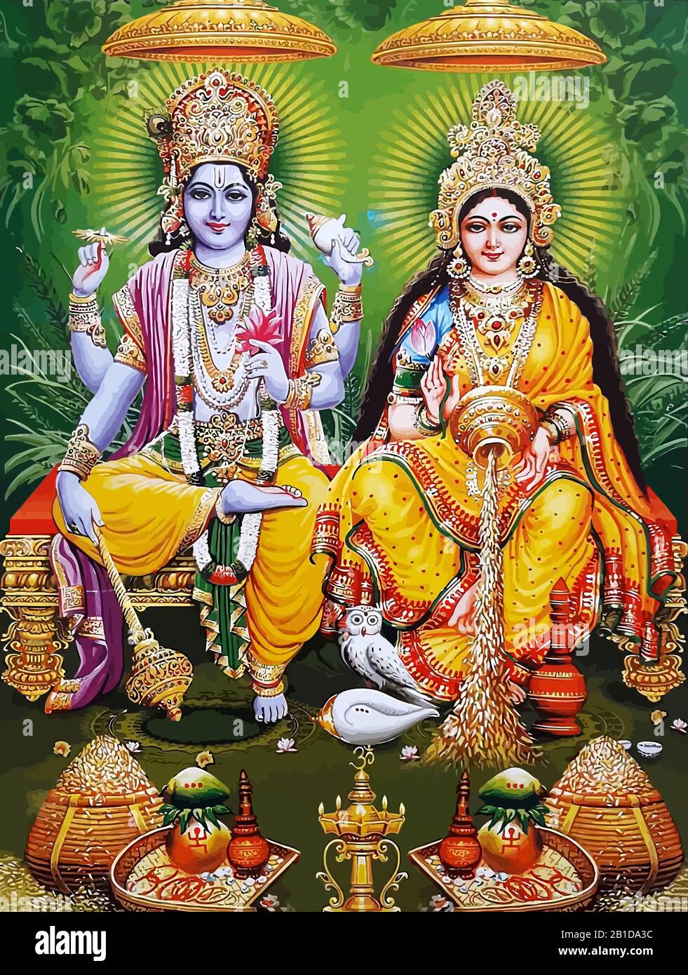 lord Rama holy Murugan gods mythology hinduism illustration Stock ...